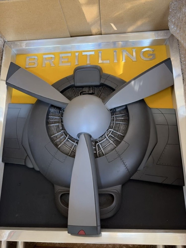 Breitling non-sale item, decorative object.