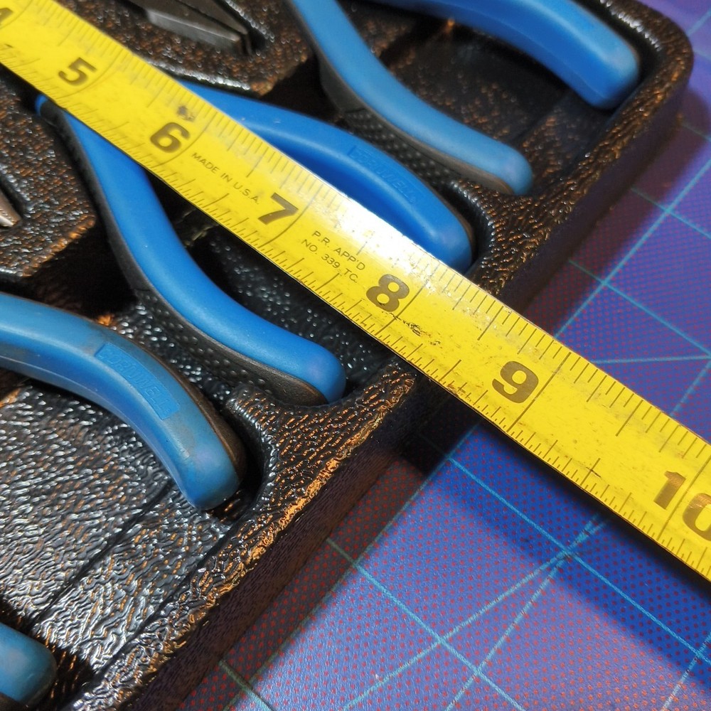 Cornwell Tools CPL311 10pc Precision Mini Pliers Set in CLASSIC BLUE