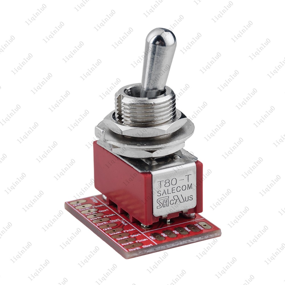 Fat Bat Toggle Switch DPDT OnBoard 3 Way Series/Split/Parallel Easy Install