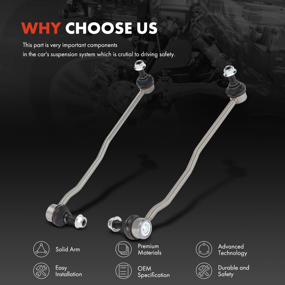 2Pcs Front Left & Right Stabilizer Bar Link for Subaru Legacy Outback 2015-2019