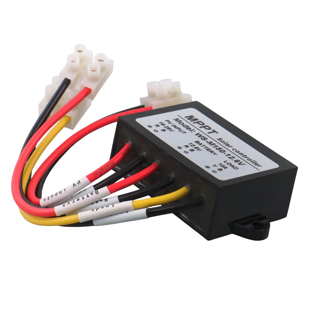 Solar Battery Charge Controller Boost MPPT Voltage Adjustable 150W 12.6V