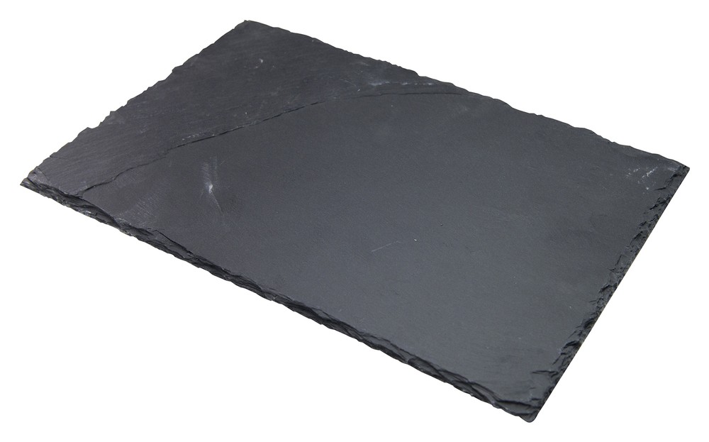 Ardesia Tavo 11-1/2" x 7-7/8" Slate Rectangular Platter, 6 pcs/pack (2 Pack)