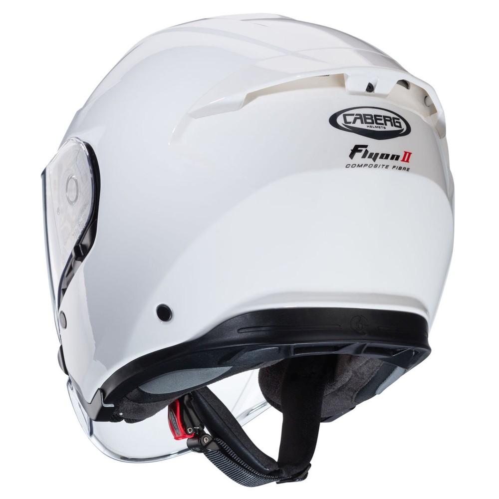Caberg Open Face Helmet Flyon II White Metallic - Size XS