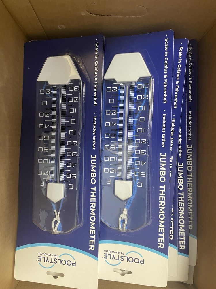 Poolstyle Jumbo Thermometer Pool & Spa Extra Large