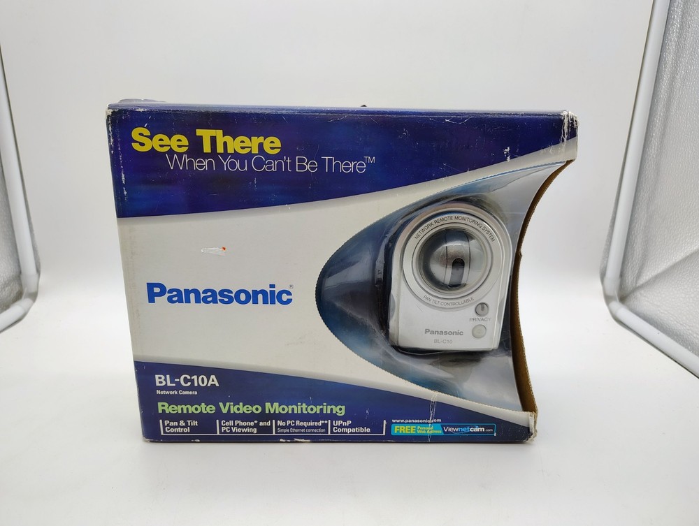 Panasonic BL-C10A Pan Tilt Remote IP Network Security Camera
