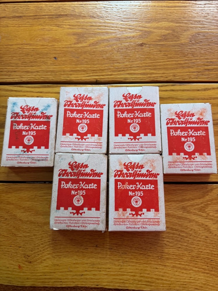 WWII GERMAN  ORIGINAL PLAYING CARDS