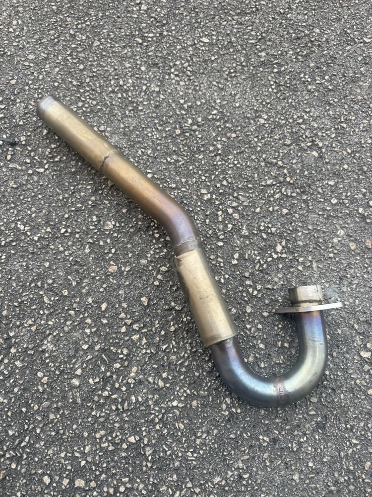 CRF 150 manifold for original muffler