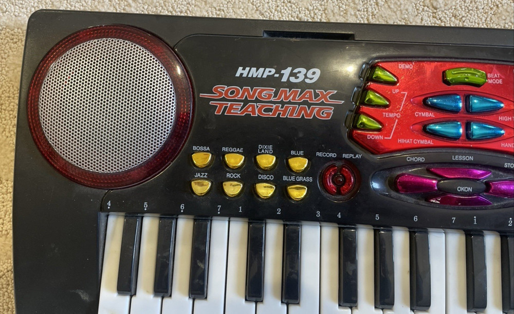 Songmax HMP 139 Teaching Keyboard Music Learning TESTED