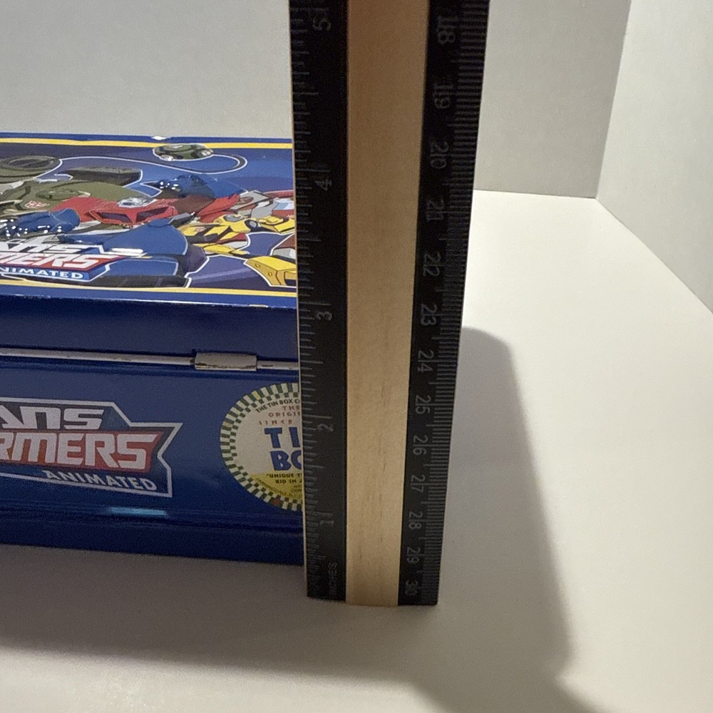 2008 Hasbro Transformers Animated Metal Lunch Box