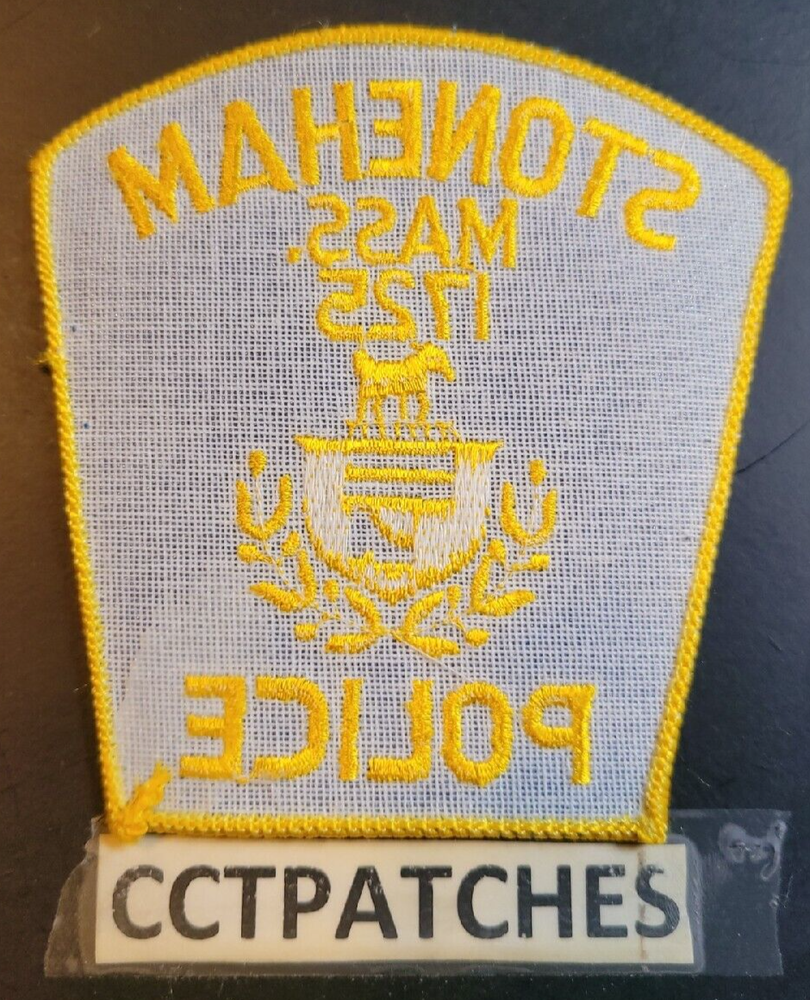 STONEHAM, MASSACHUSETTS POLICE SHOULDER PATCH MA