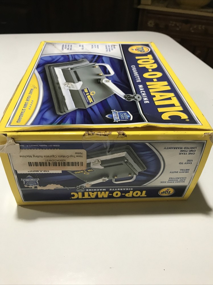 Preowned Top-O-Matic Cigarette Rolling Machine-king Size..