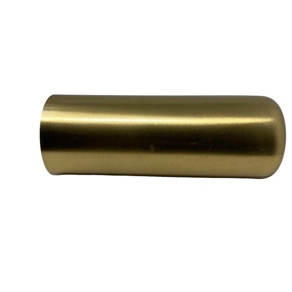 Brass Decorative Cylinder Vase | Size 10.5”