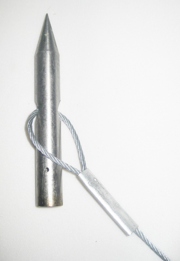 Stainless steel Harpoon Head (inside diameter: 8.5mm)