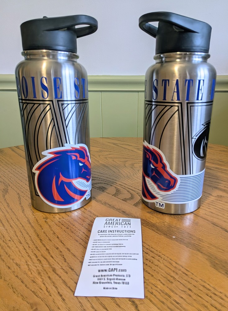 Boise State Chrome Hydration Bottle