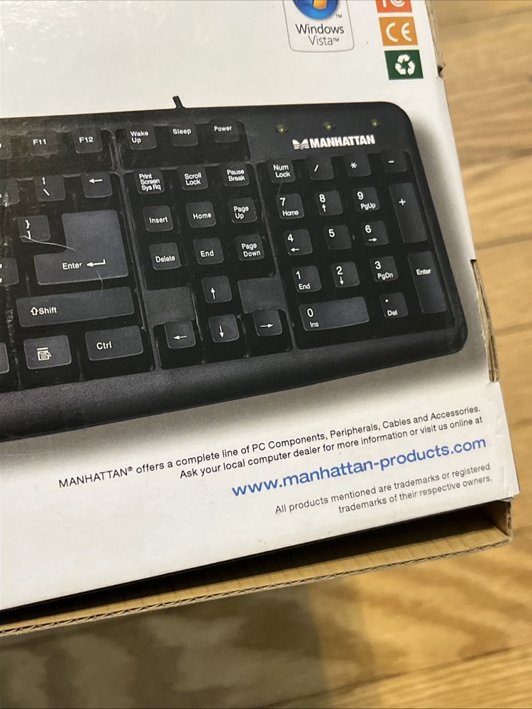 Manhattan Enhanced Keyboard 173599 - PS2