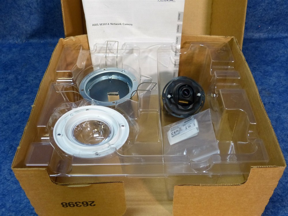 Axis M3014 / PN 0285-001 Fixed Dome Network Camera (J27)