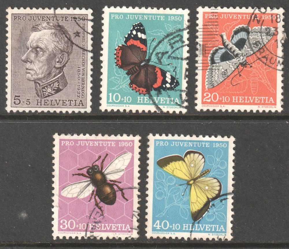 SWITZERLAND 1950 SPRECHER VON BERNEGG