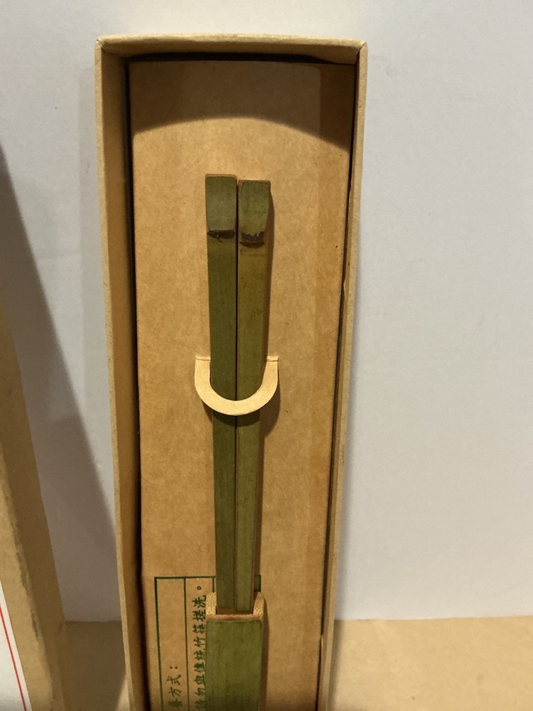 Green Bamboo Phoenix Chopsticks M