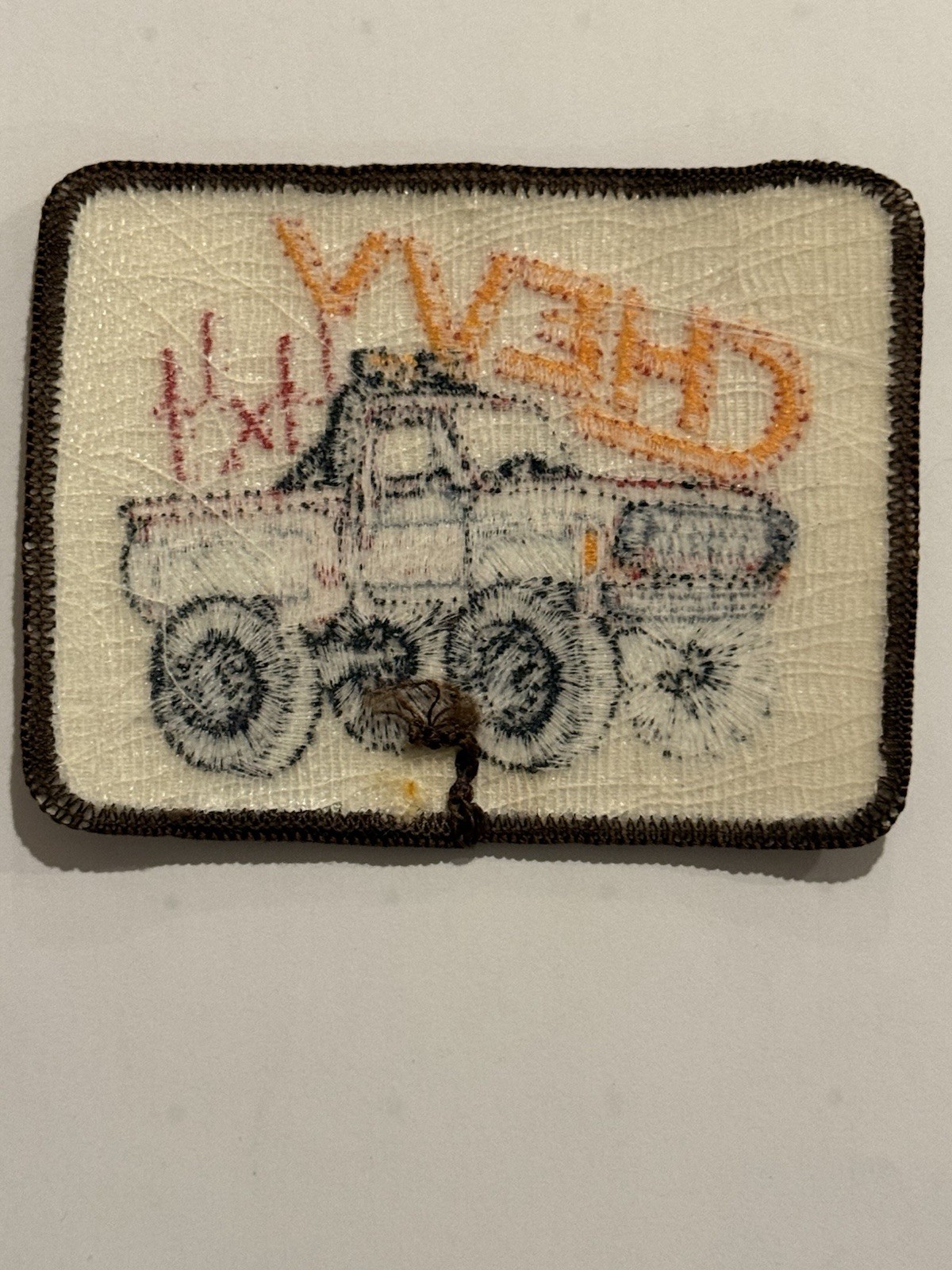 Vintage Chevy Truck 4X4 Embroidered Collector Patch 70’s - 80’s