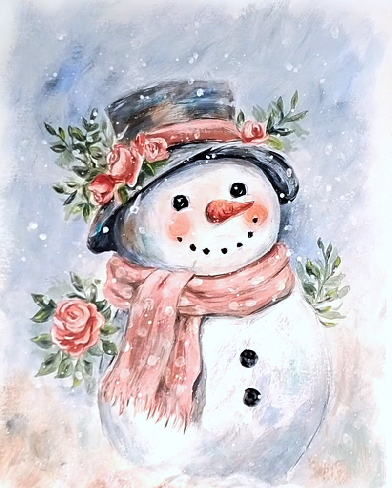 DIY Acrylic Painting Class Kit for Adults- Learn to Paint with Video Tutorial