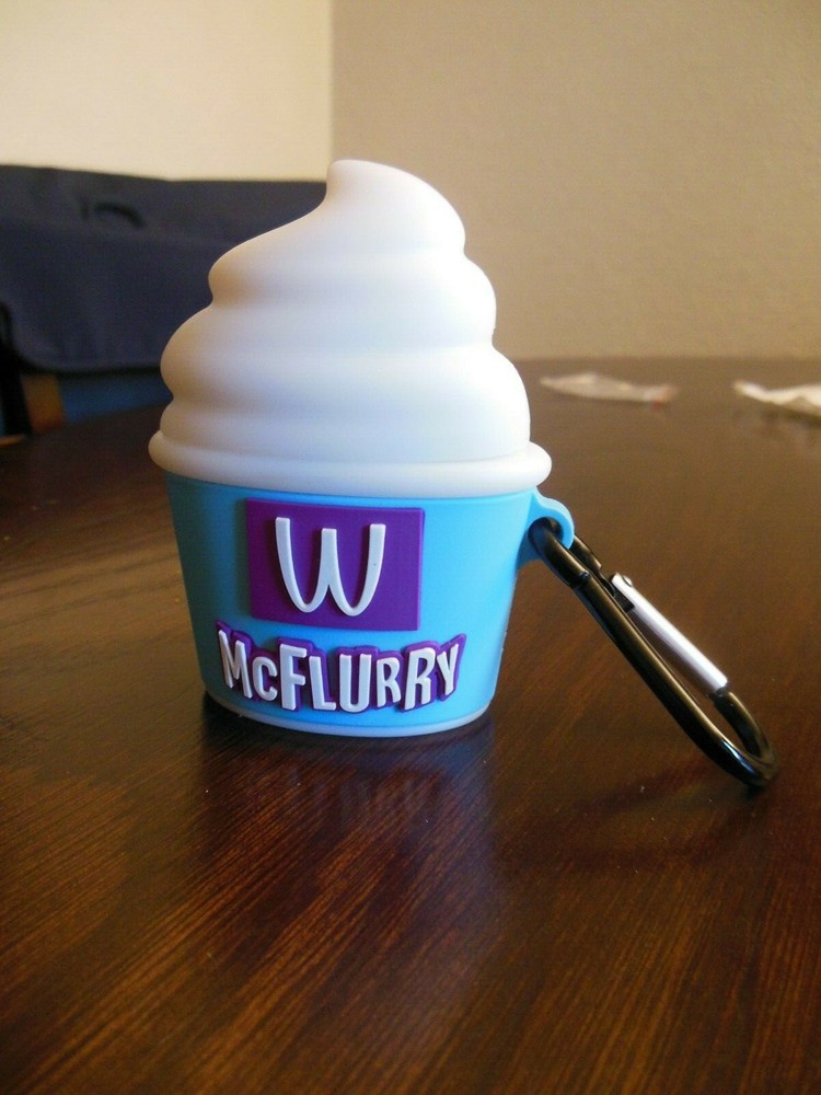 McFlurry / 1st. & 2nd. Gen. Protective  Airpod Case* Soft Silicon* Free Shipping