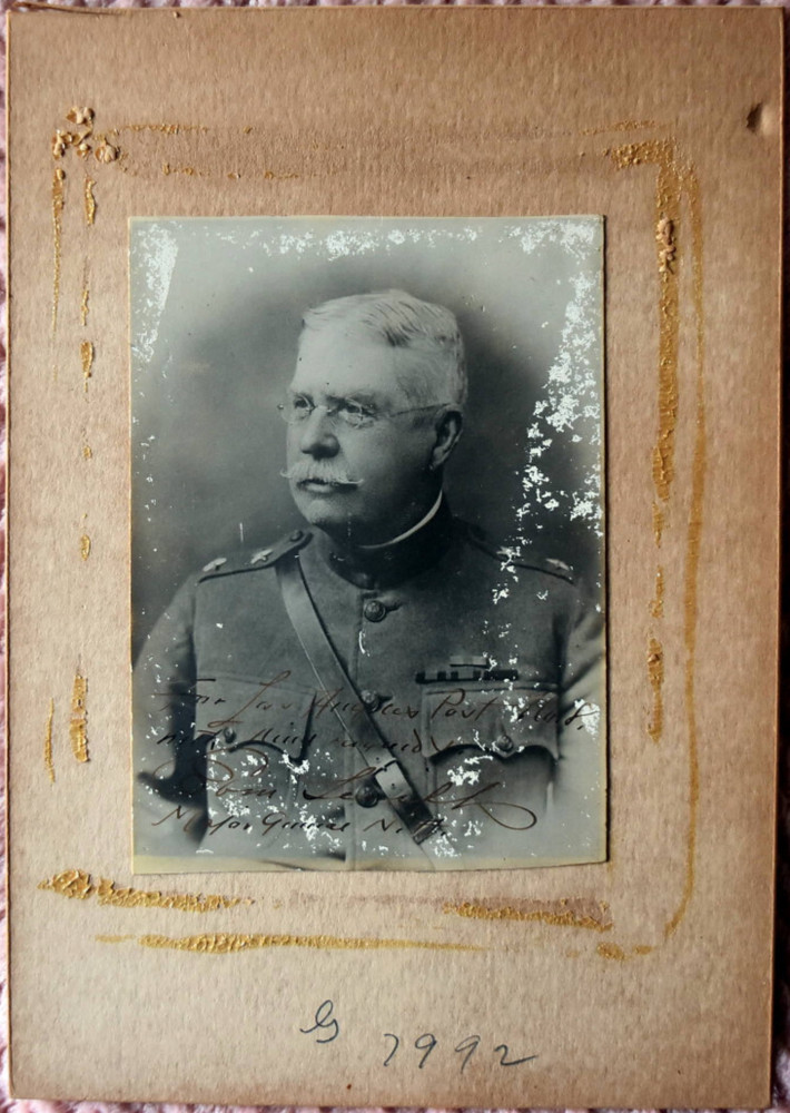 Major General William Ruthven Smith Hand Signed Photo