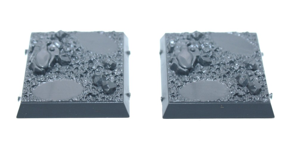 Warhammer Fantasy Rock Base A 25mm x2