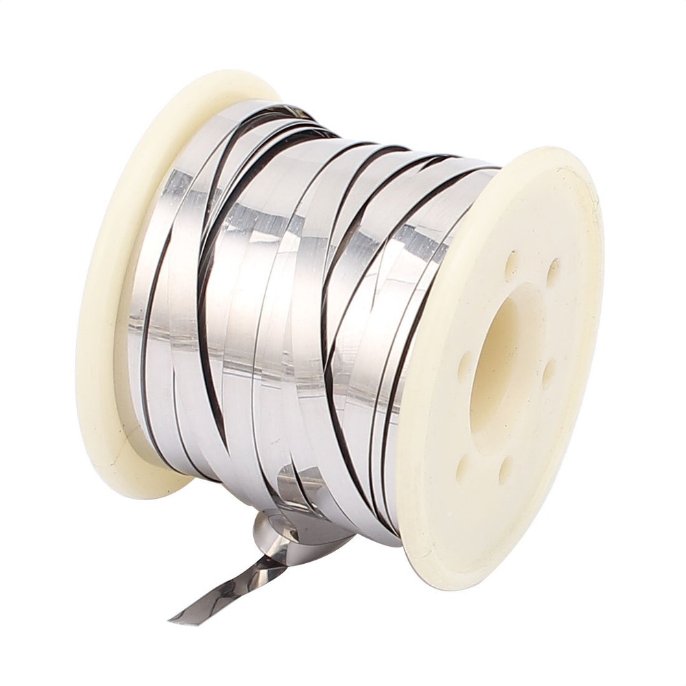 10M 32.8Ft 0.2x4mm Nichrome Flat Heater Wire for Heating Elements