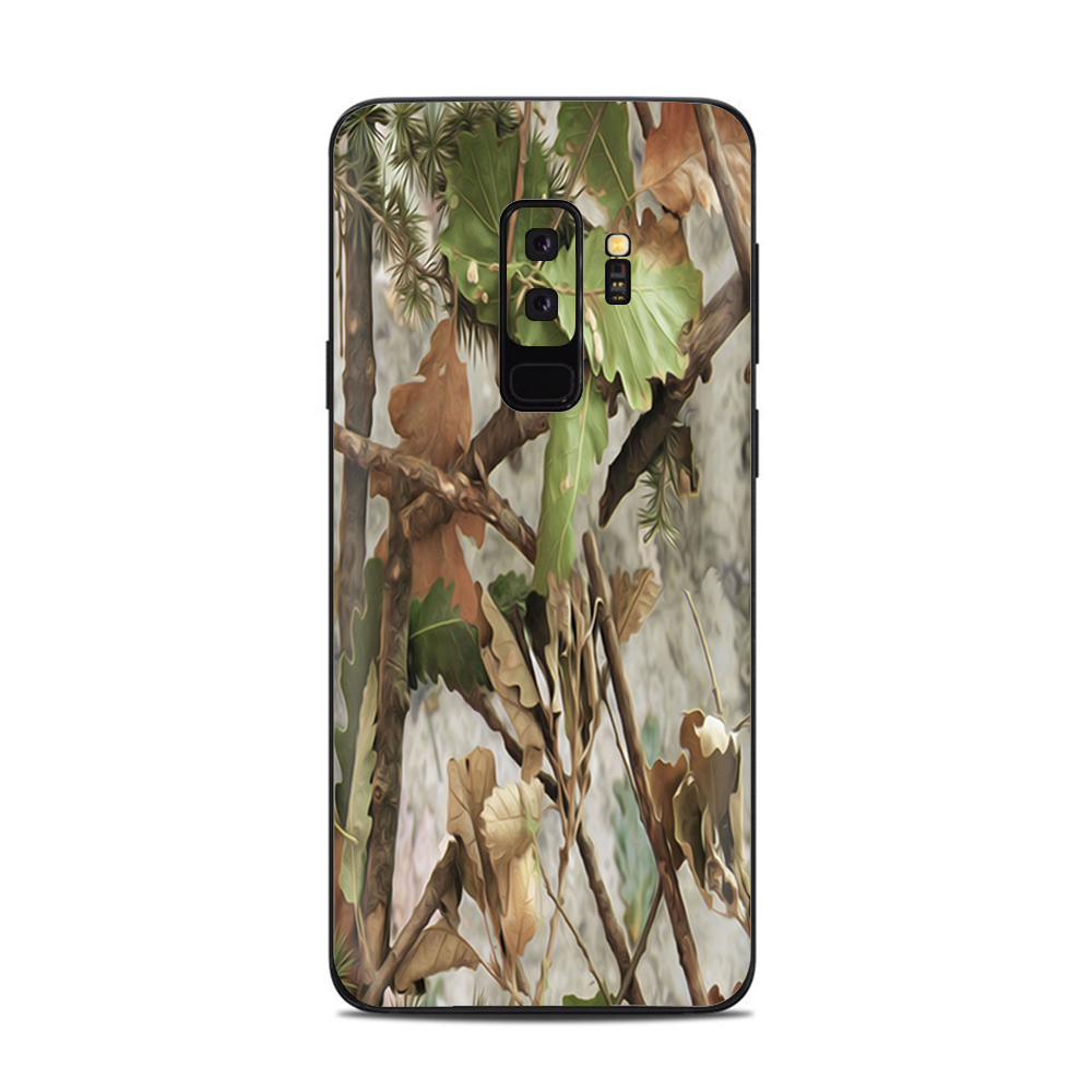 Samsung Galaxy S9 Plus Skins Decals - tree camo real oak