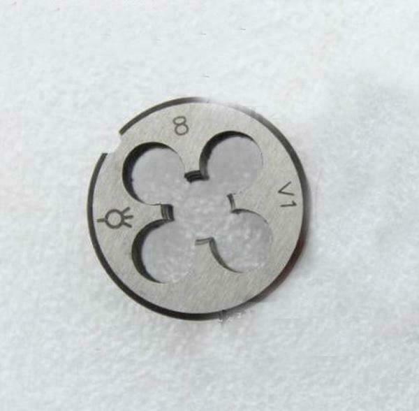 1pcs 8V1 die Schrader Tyre Valve Thread Threading Tools  8V1 （4 hole）
