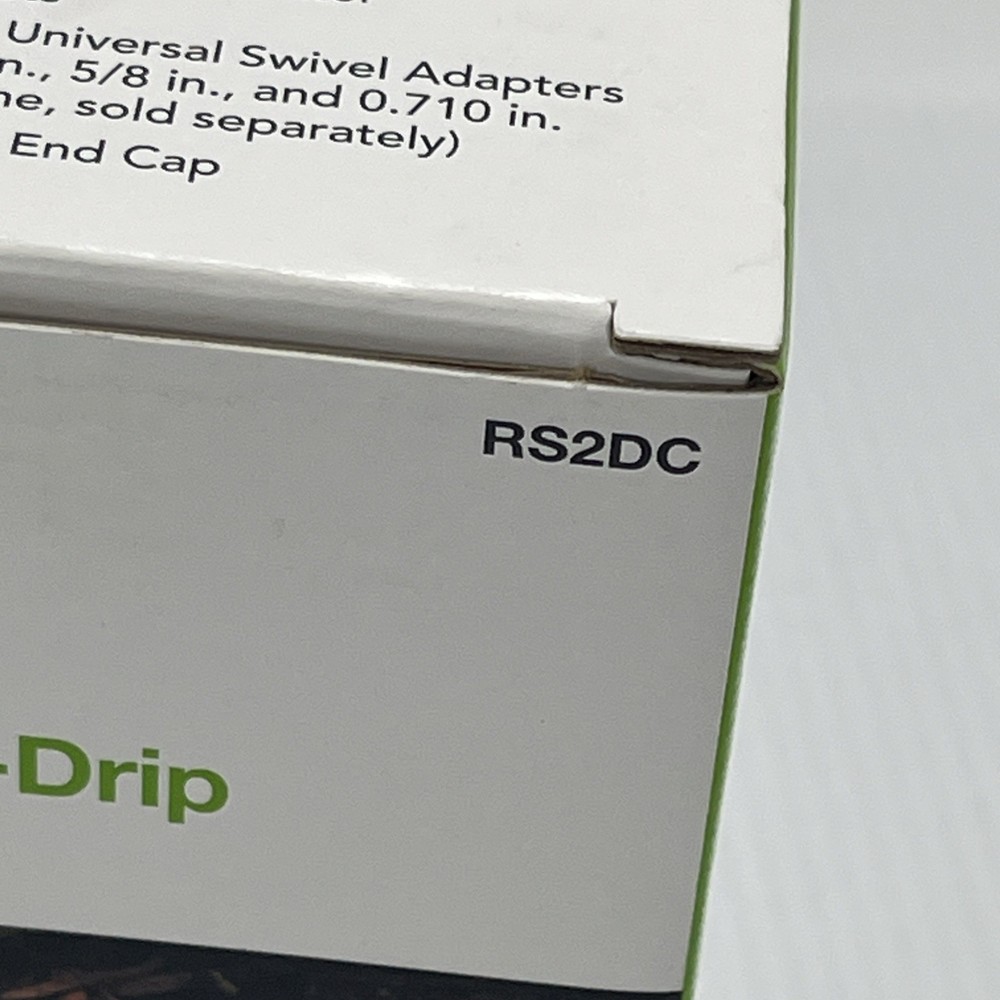 Raindrip Universal Spray-to-Drip Conversion Kit RS2DC Easy Install. {26}.