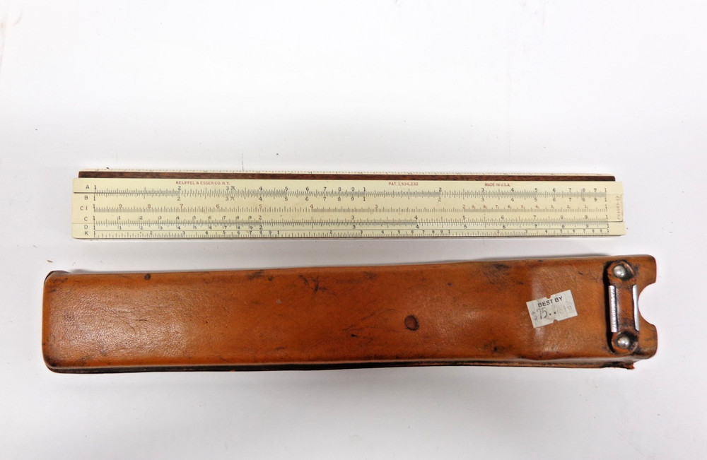 Vintage Lot of Drafting Slide Rules Plus