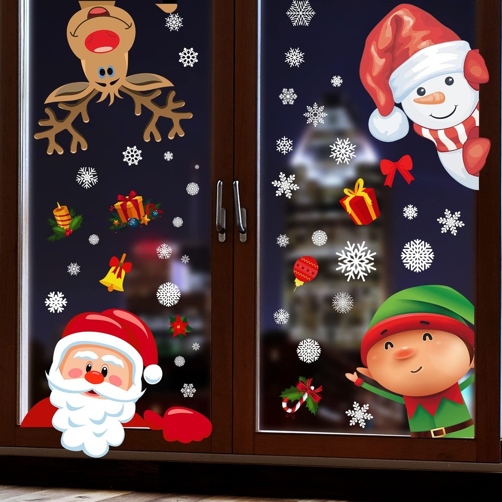 Christmas Decorations - Window Clings