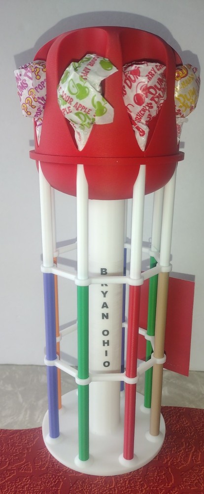 SPANGLER CANDY COMPANY DUM DUMS WATER TOWER
