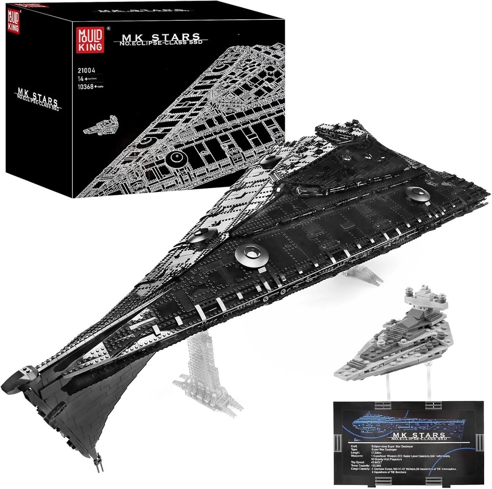 SuperStarDestroyerModel Eclipse-Class Imperial Star Destroyer Building Block Toy