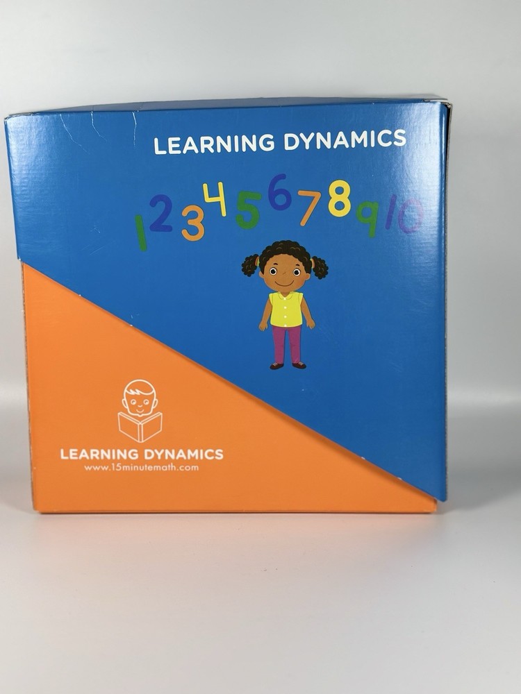 Learning Dynamics 15 Minute Math Complete Set with Workbooks and Stickers