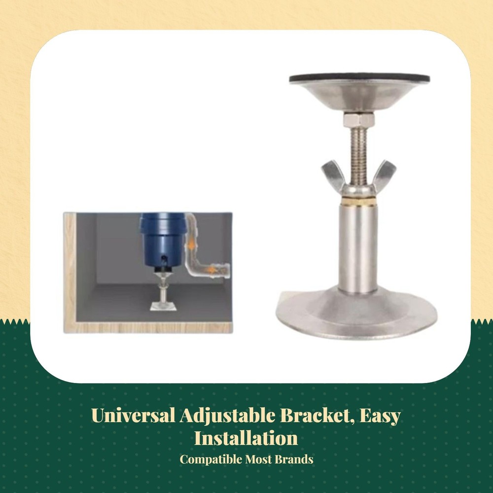 Stainless Steel Garbage Disposal Support Bracket