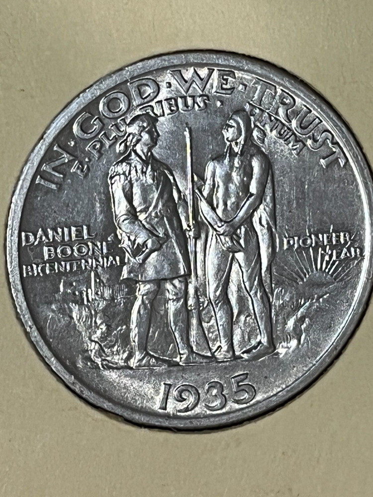 1935 Boone Commemorative Half Dollar