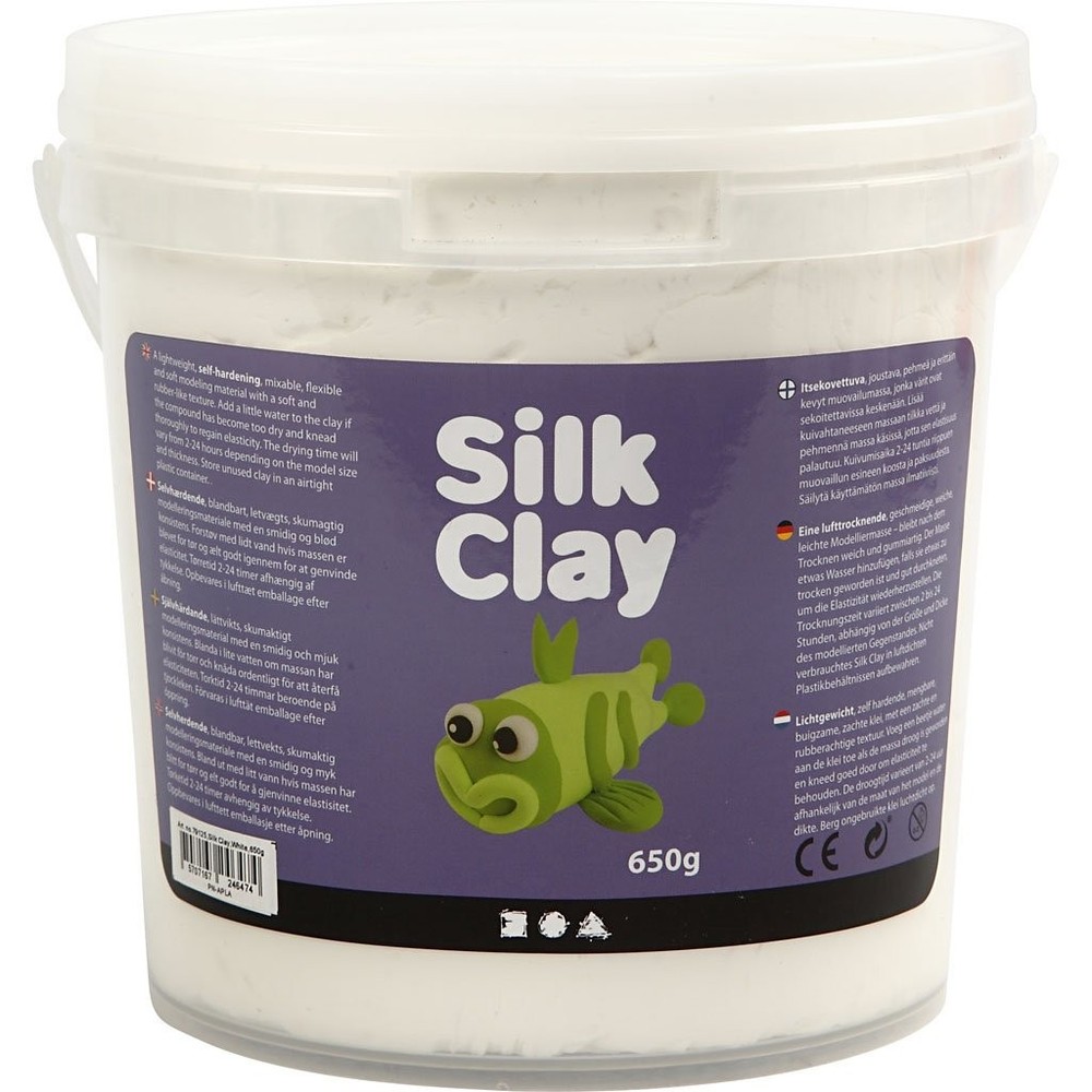 Silk Clay®, White, 650g