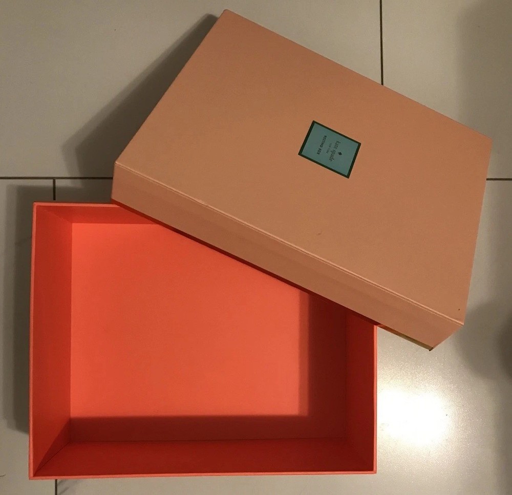 Kate Spade Giverny Nesting Salmon Color Box - NEW