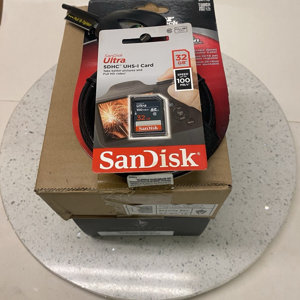 Spartan GoCam Game Camera Package Camera Lock Box Python Cable And SDCard