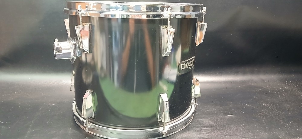 BLACK DIXON 13" X 10" RACK TOM DRUM