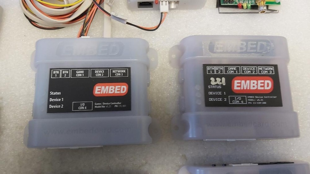 EMBED CASHLESS SYSTEM CARD READER / SENDER Lot #9882 - WORKING