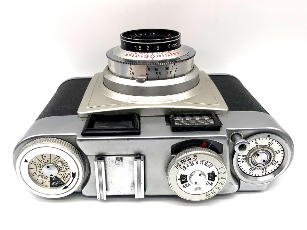 Franka Frankarette Compact Camera With Ennagon 1:2.8/45 Red C Pronto Analog