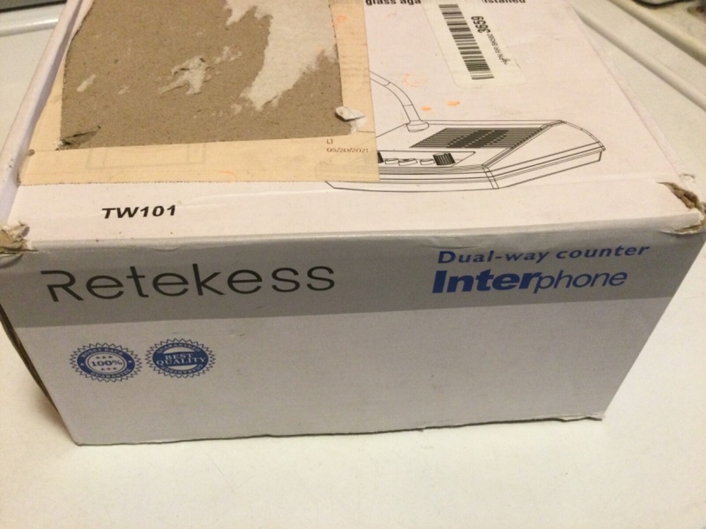 Restaurant, Store Window Speaker System Window Microphone w/Speaker Intercom