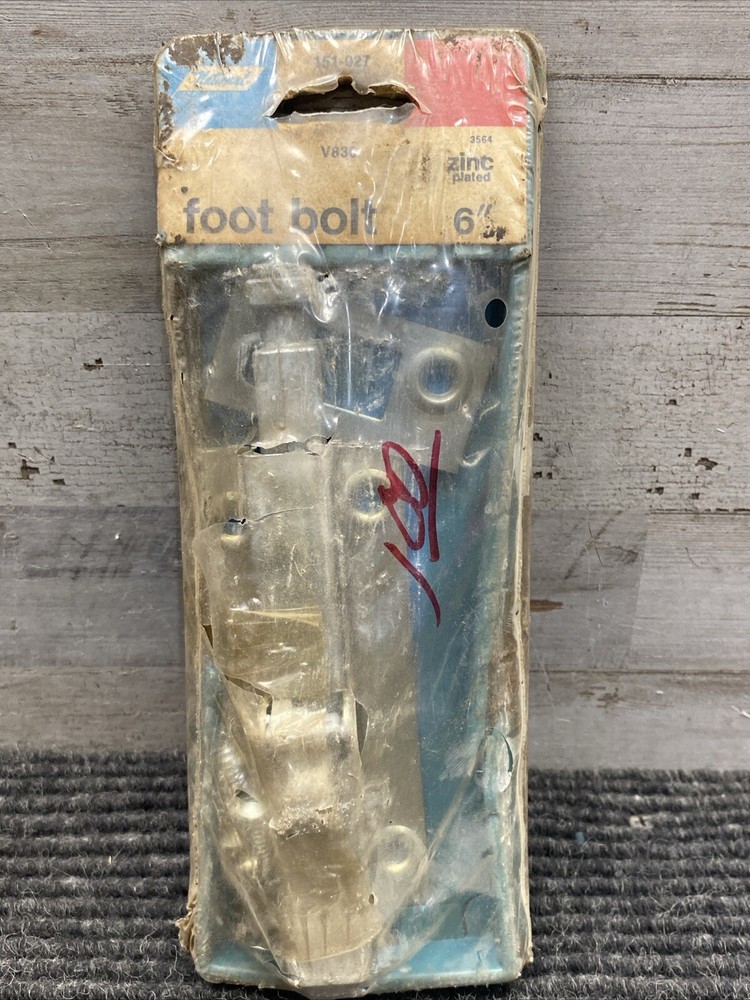 National Hardware - 151-027 6" Foot Bolt