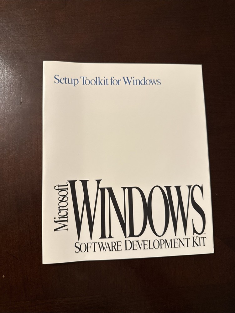 Microsoft Windows SDK Manual Set – Programming Tools, Setup, Profiler, Guide