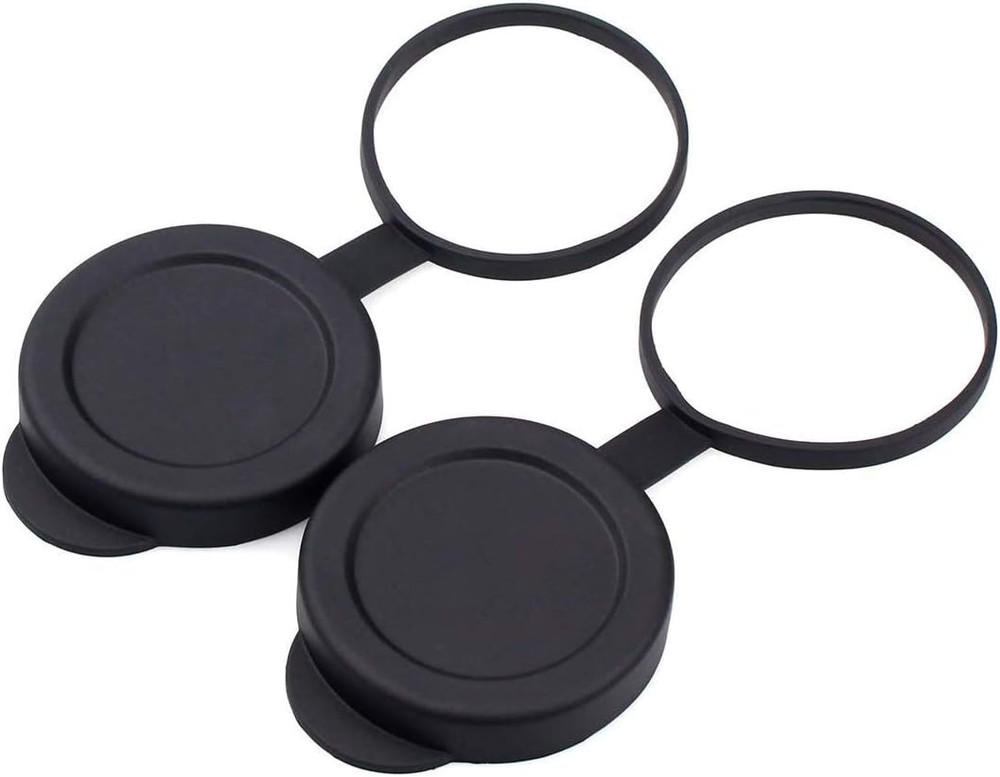 Protective Rubber Objective Lens Caps for Binoculars Outer Diameter 52-53mm