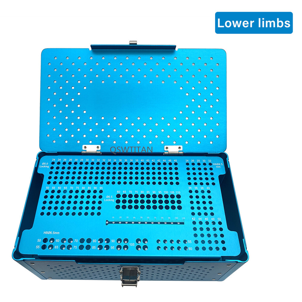 Orthopedic Locking Bone Screw case Bone Nail Placement screw Sterilization box