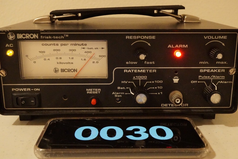 Bicron Frisktech Benchtop Radiation Meter 0030